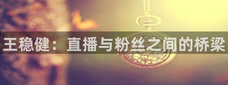 nba飞速直播无插件：王稳健：直播与粉丝之间的桥梁