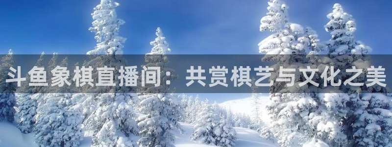 飞速体育在线直播观看：斗鱼象棋直播间：共赏棋艺与文化之美